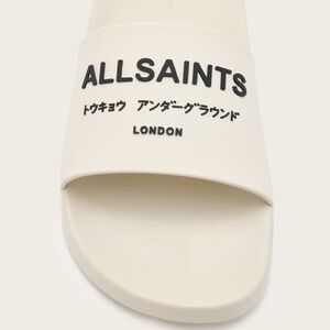 Underground Logo Slip On Slides